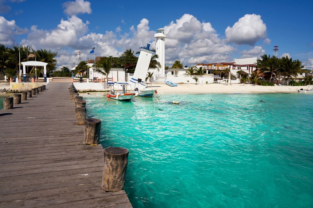 Plage de Puerto Morelos sur la Riviera Maya